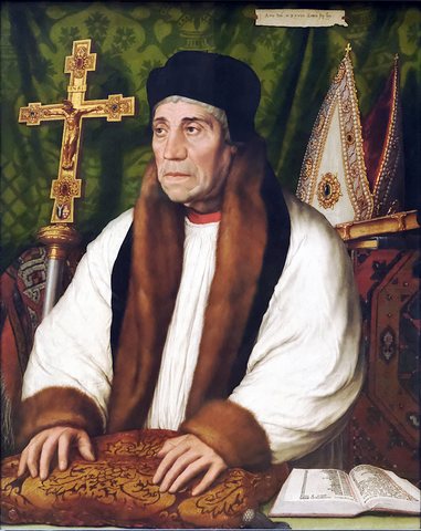 Portrait of William Warham