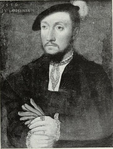 Portrait of Landenberger, a young Swiss Nobleman
