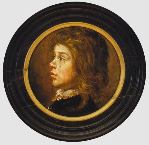 Франс Халс — Head of a Boy Facing Left