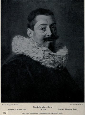 Portrait of a man with a beard and ruff collar