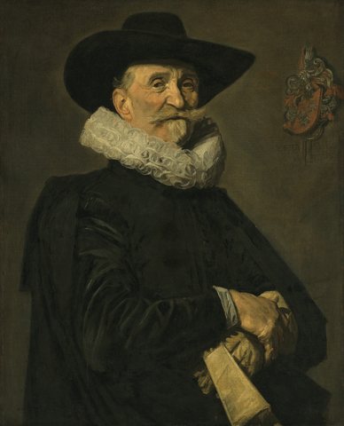 Portrait of an elderly man