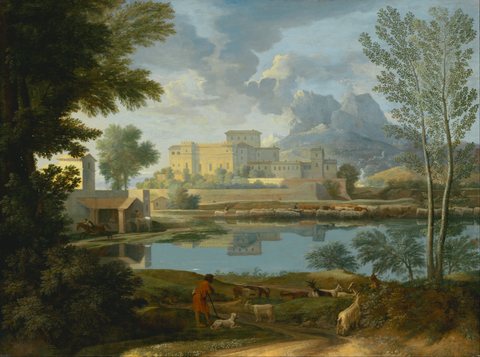 Landscape with a Calm (Un Tem[p]s calme et serein)