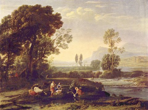 Landscape with Rest in Flight to Egypt