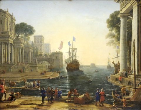 Odysseus returns Chryseis to Her Father