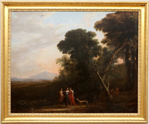 Roman Ideal Landscape with Cephalus, Procris, and Diana