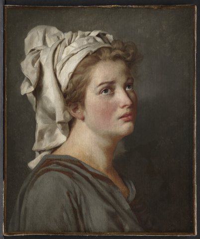 Жак-Луи Давид — Young Woman with a Turban