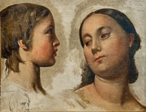 Madame de Lauréal and her son