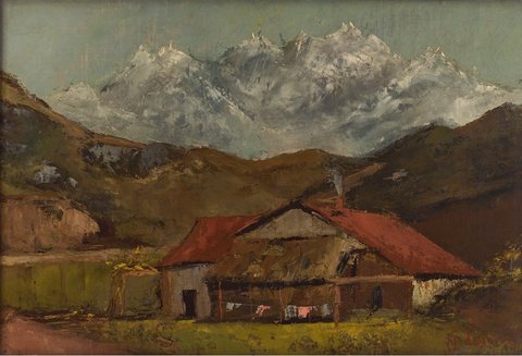 A Hut in the Mountains