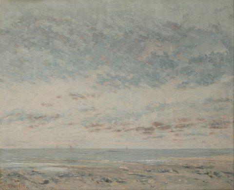 Low Tide at Trouville