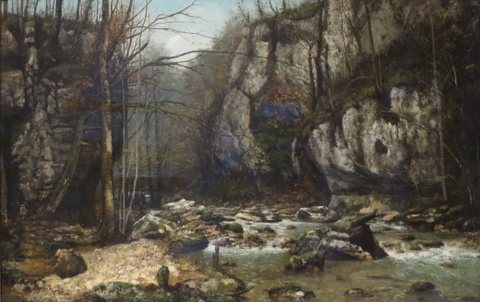 Stream of the Puits-Noir at Ornans