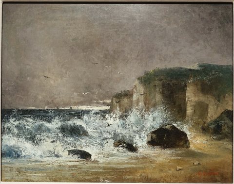 Stormy Weather at Etretat
