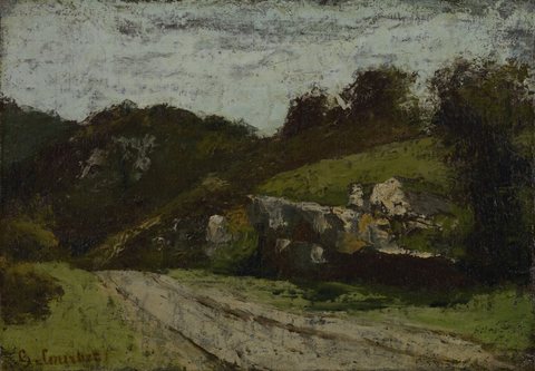 Road in sunshine