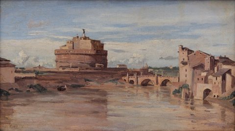 Castel Sant'Angelo and Tiber