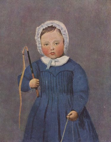 Louis Robert as a child