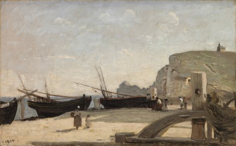The Beach, Étretat