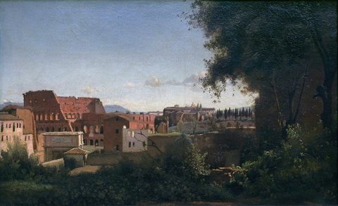 The Coliseum Seen from the Farnese Gardens