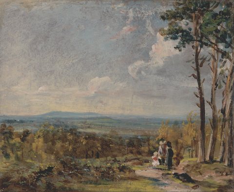 Hampstead Heath Looking Towards Harrow