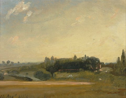 View Towards the Rectory, East Bergholt