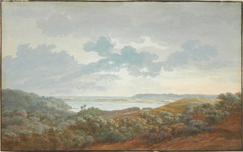 Rügen landscape with bay