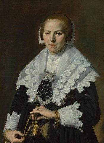 Portrait of a Woman with a Fan