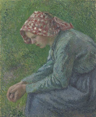 A Seated Peasant Woman