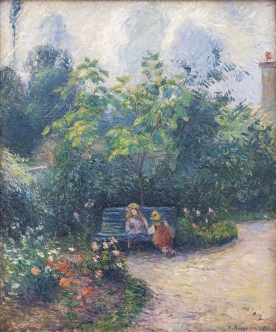 A Corner of The Garden at Les Mathurins, Pontoise