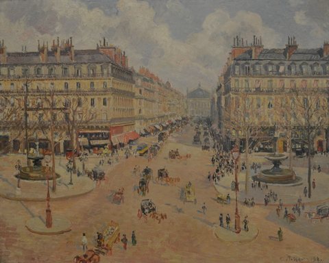 Avenue de l'Opéra: Morning Sunshine