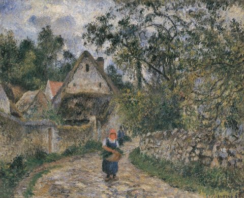 Cottages at Le Valhermeil, Auvers-sur-Oise
