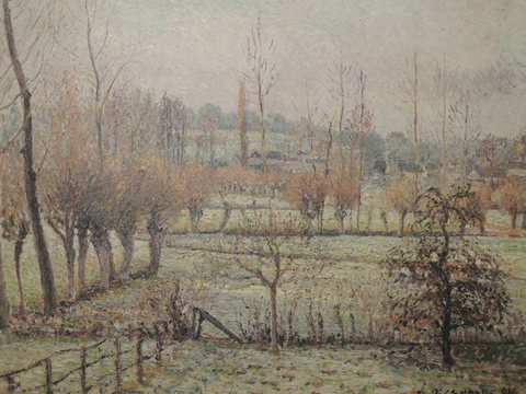 Effect of Snow at Éragny
