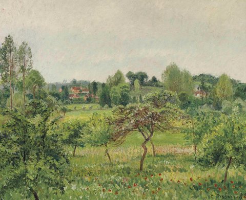 June, Rainy Weather, Éragny