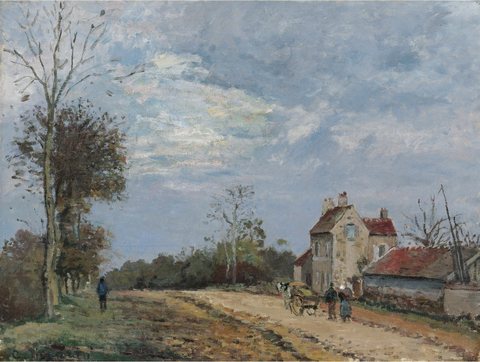 La Maison de monsieur Musy, route de Marly, Louveciennes