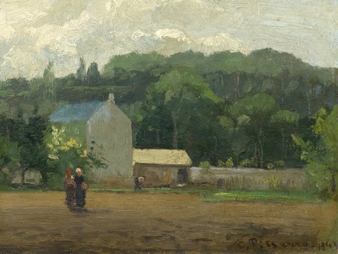 Landscape at Varenne-Saint-Hilaire