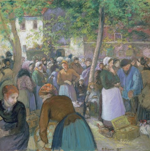 Poultry Market at Gisors