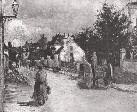 Rue de l'Hermitage, Pontoise (1879)