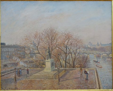 Statue of Henri-IV, Morning, Winter Sunlight (First Series)
