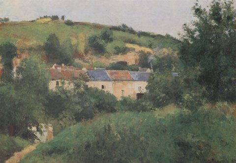 View of the Côte des Gratte-Coqs, Pontoise