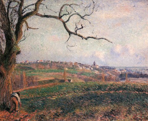 View of the Town of Pontoise