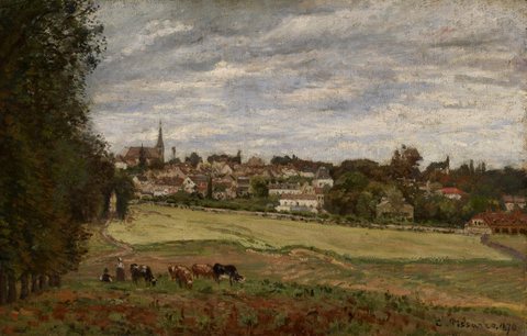 View of the Village of Marly-le-Roi