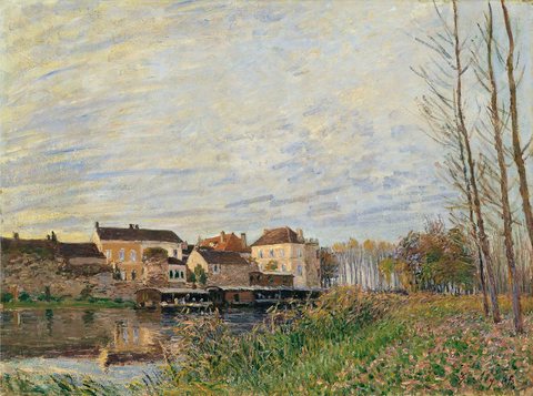 An Evening in Moret, End of October