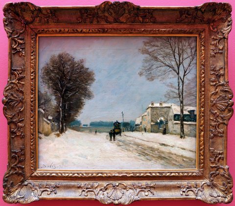 In Winter, Snow Effect