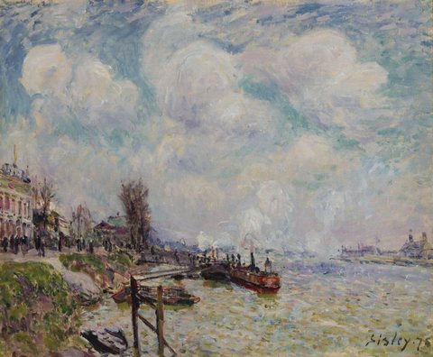 La Seine au Point du jour