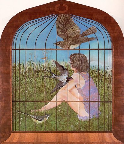 b Kit Williams Birdcage