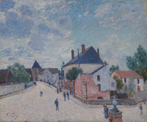 Street in Moret