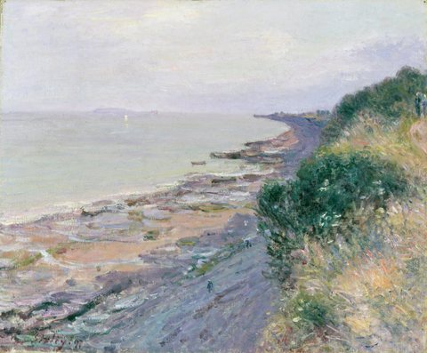 The Cliff at Penarth, Evening, Low Tide