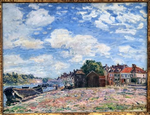 The Loing at Saint-Mammès