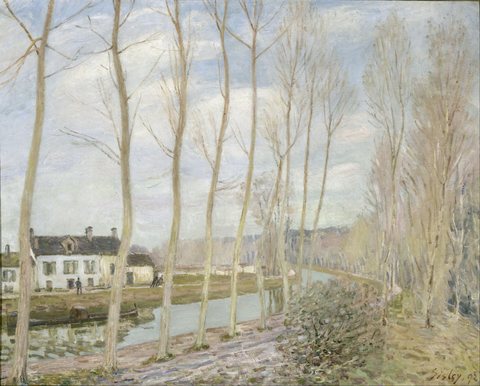 The Canal du Loing at Moret