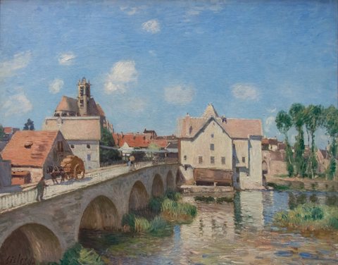 The Bridge at Moret