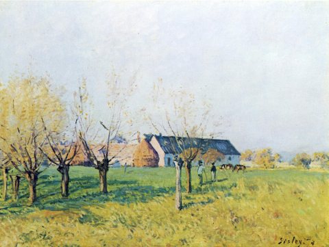 The “Trou d’Enfer” Farm, Autumn Morning