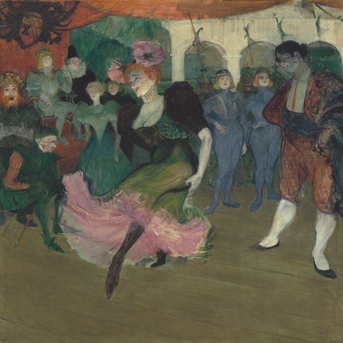 Marcelle Lender Dancing the Bolero in  Chilperic