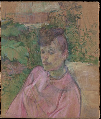 Woman in the Garden of Monsieur Forest